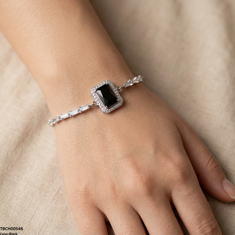 TBCH00546 MSJ Rectangle Bracelet Adjustable - TBCH