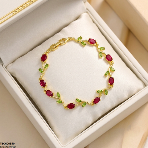TBCH00550 MSJ Tulip Leaf Bracelet - TBCH
