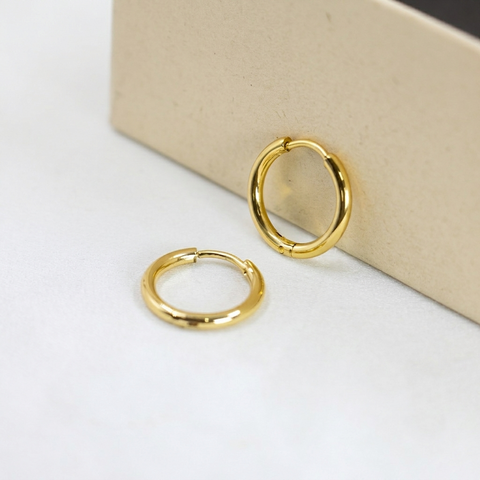 TEHH00480 MMJ Stainless Steel Round Hoops - TEHH