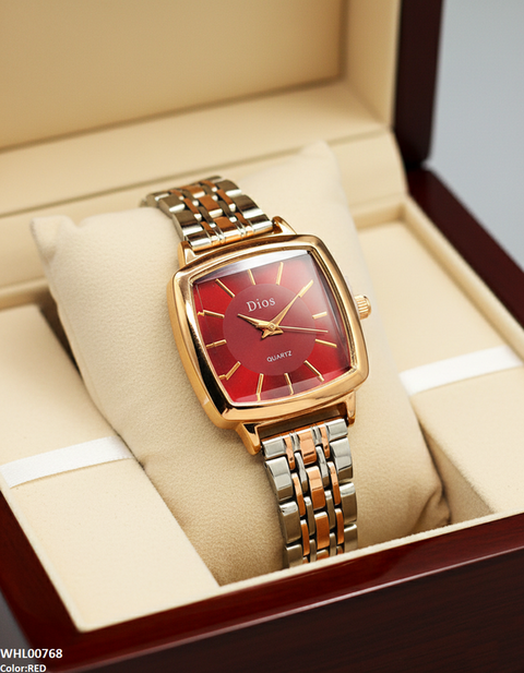 WHL00768 ZWA Square Dial Women's Watch - WHL