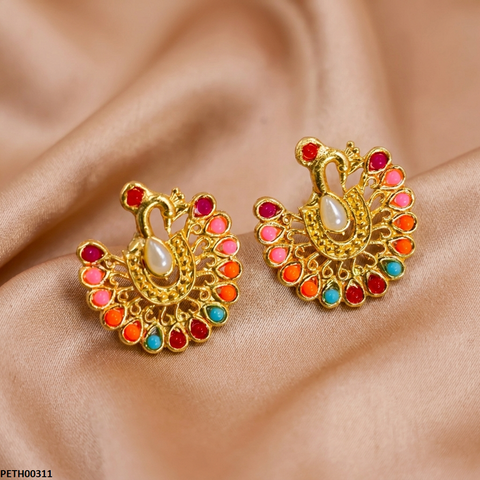 PETH00311 MZM Peacock Tops  Pair - PETH
