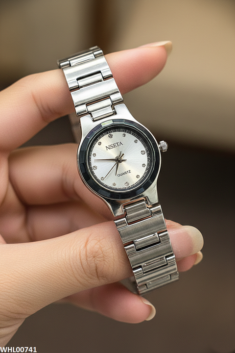 WHL00741 IWA Round Stone Dial Women's Watch - WHL