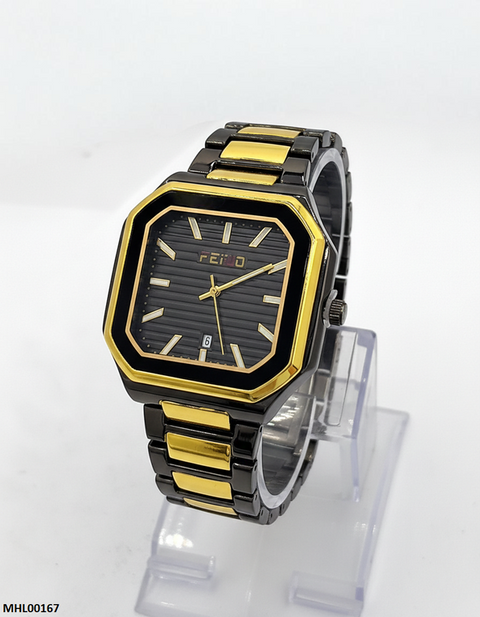 MHL00167 HWR Square Bezel Men's Watch - MHL