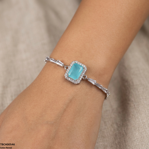 TBCH00546 MSJ Rectangle Bracelet Adjustable - TBCH