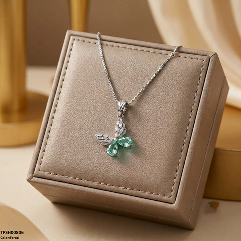 TPSH00806 MSJ Butterfly Drop Pendant - TPSH