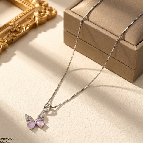 TPSH00806 MSJ Butterfly Drop Pendant - TPSH