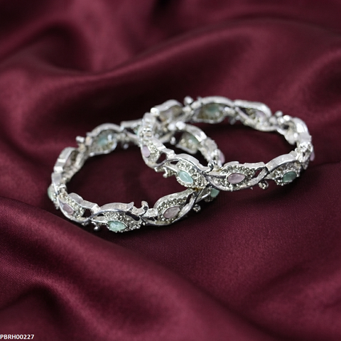 PBRH00227 AZM Tear/Leaf Bangles - PBRH