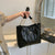HBGH161 BBM Large Plain Leather Bag - HBGH