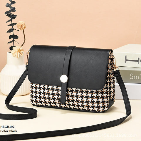 HBGH192 BBM Plain leather Bag- HBGH
