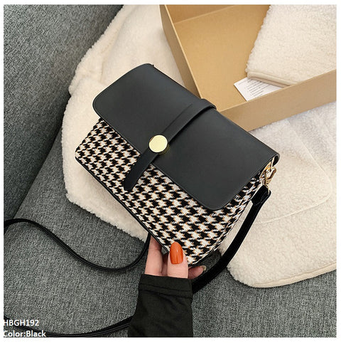 HBGH192 BBM Plain leather Bag- HBGH