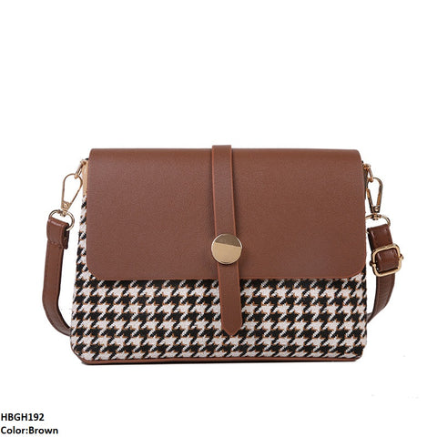 HBGH192 BBM Plain leather Bag- HBGH