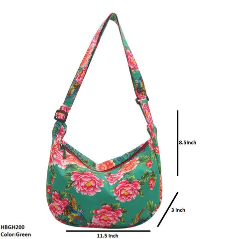 HBGH200 BBM Flower Printed Bag- HBGH