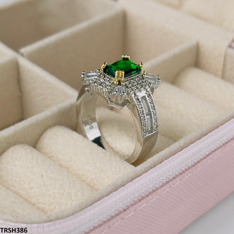 TRSH386 GWH Baguette Layered Ring - TRSH