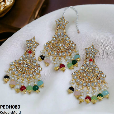 PEDH080 SDQ Pearl Drop Earrings- PEDH