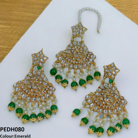 PEDH080 SDQ Pearl Drop Earrings- PEDH