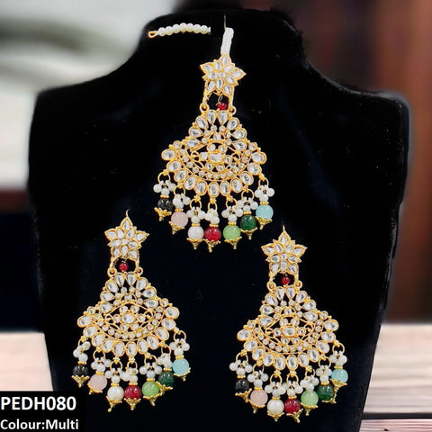 PEDH080 SDQ Pearl Drop Earrings- PEDH