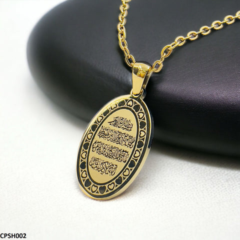 CPSH002 AJX Calligraphy Pendant - CPSH