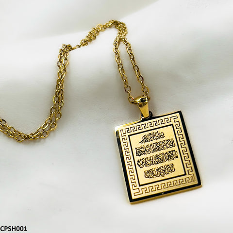 CPSH001 AJX Calligraphy Pendant - CPSH