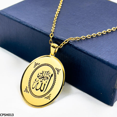 CPSH013 AJX Calligraphy ALLAH Pendant - CPSH