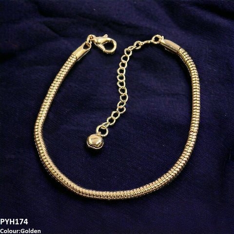 PYH174 XHF Plain Chain Anklet Single- PYH