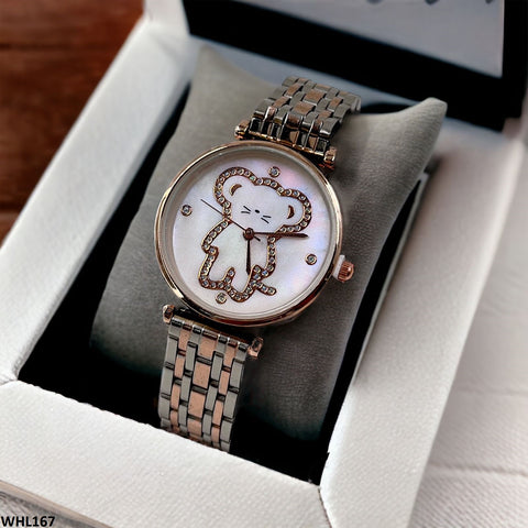 WHL167 BND Round Dial Micky Mouse Watch - WHL