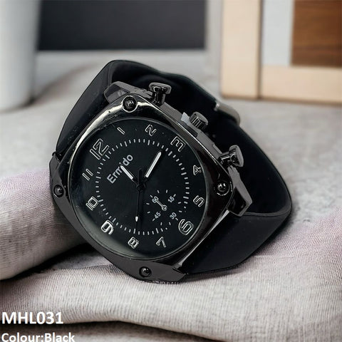 MHL031 YNG Clock Round Dial Watch - MHL