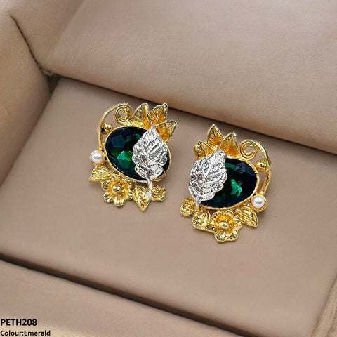 PETH208 SDQ Oval Leaf Tops Pair - PETH