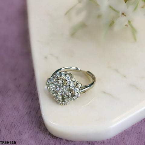TRSH616 SJS Flower Ring Adjustable - TRSH