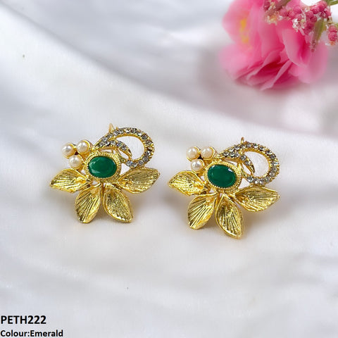 PETH222 FRN Oval Leaf Tops Pair - PETH