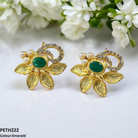 PETH222 FRN Oval Leaf Tops Pair - PETH