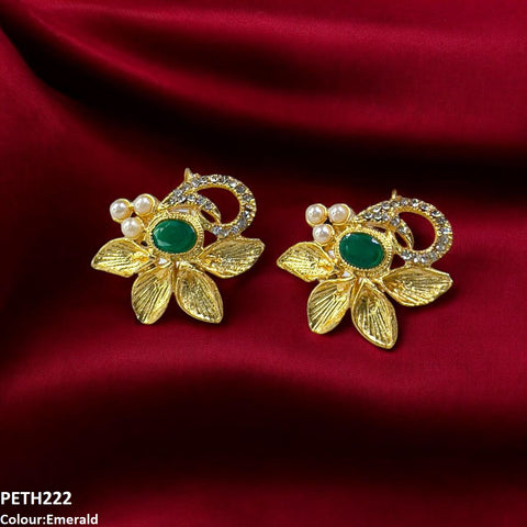 PETH222 FRN Oval Leaf Tops Pair - PETH