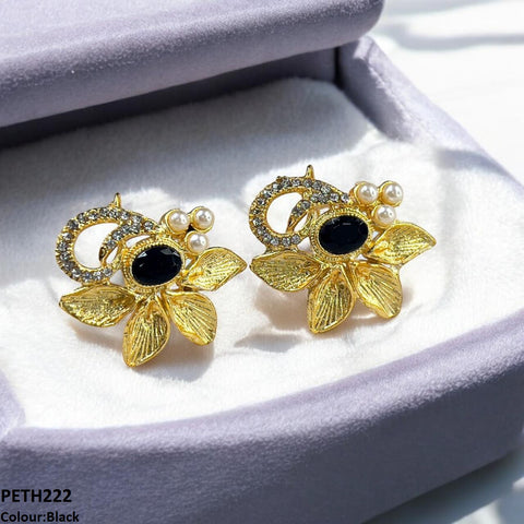 PETH222 FRN Oval Leaf Tops Pair - PETH