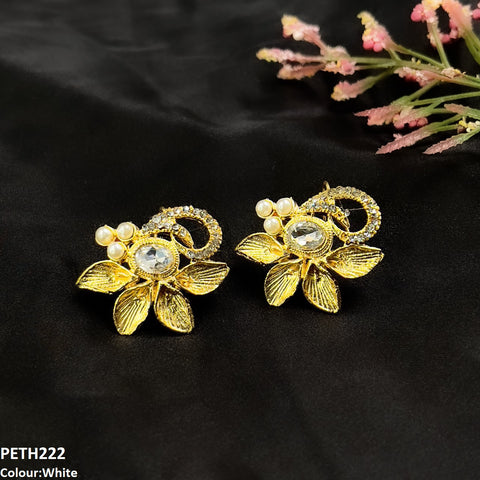 PETH222 FRN Oval Leaf Tops Pair - PETH