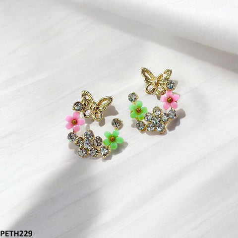 PETH229 SDQ Flower/Butterfly Tops Pair - PETH