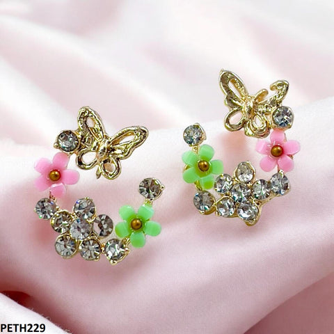 PETH229 SDQ Flower/Butterfly Tops Pair - PETH