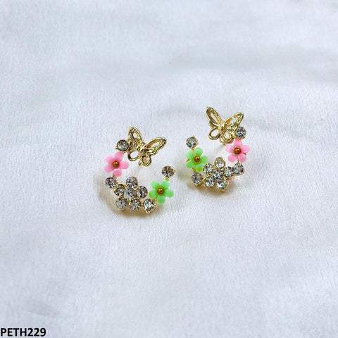 PETH229 SDQ Flower/Butterfly Tops Pair - PETH