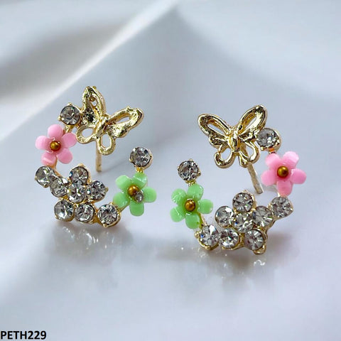 PETH229 SDQ Flower/Butterfly Tops Pair - PETH