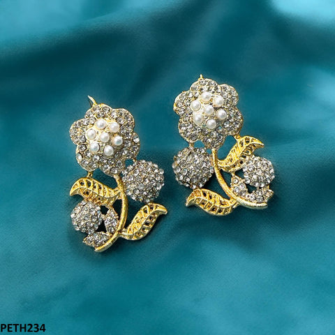 PETH234 FRN Flower Tops Pair - PETH