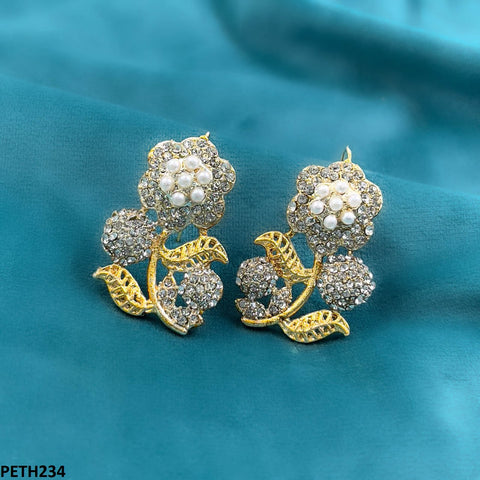 PETH234 FRN Flower Tops Pair - PETH