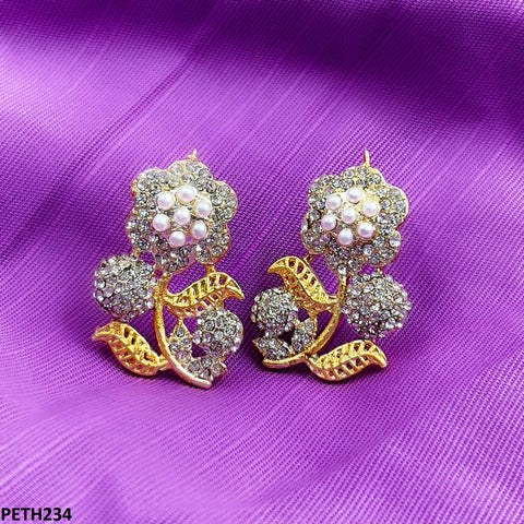 PETH234 FRN Flower Tops Pair - PETH