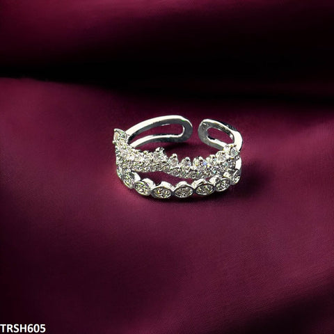 TRSH605 SJS Crown Ring Adjustable - TRSH