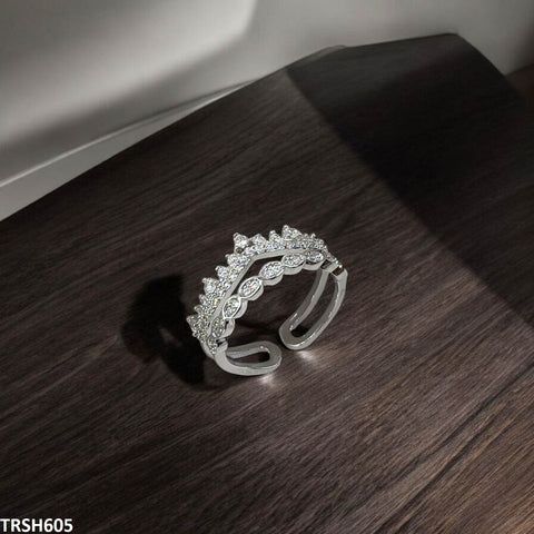 TRSH605 SJS Crown Ring Adjustable - TRSH