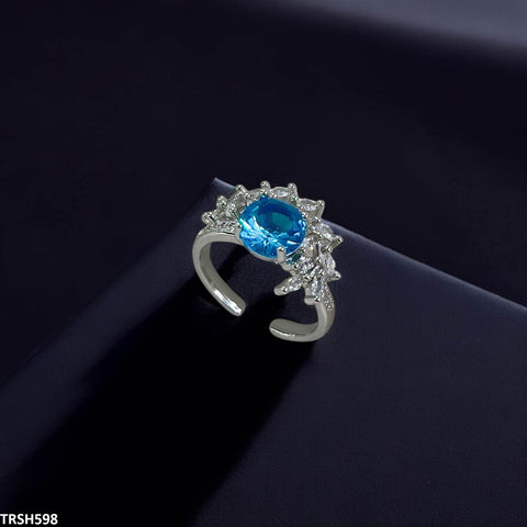 TRSH598 SJS Leaf Ring Adjustable - TRSH