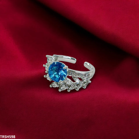 TRSH598 SJS Leaf Ring Adjustable - TRSH