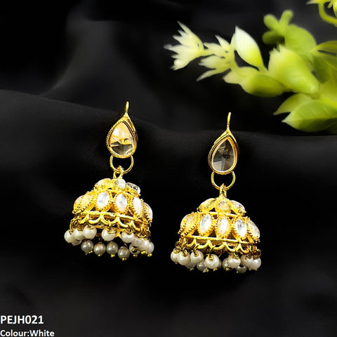 PEJH021 FRN  Tear Jhumki Drop Pair - PEJH