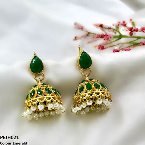 PEJH021 FRN  Tear Jhumki Drop Pair - PEJH