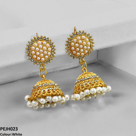 PEJH023 FRN Round Drop Jhumki - PEJH