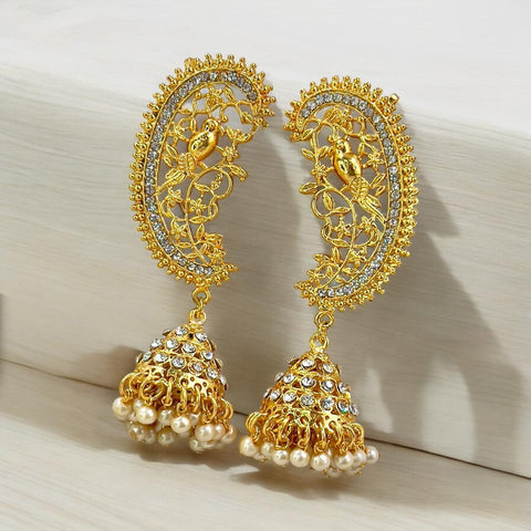 PEJH00025 FRN Full Ear Cuff Jhumki Drop - PEJH