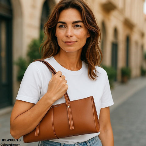 HBGP00018 Rectangular Tote Ladies Hand Bag - HBGP