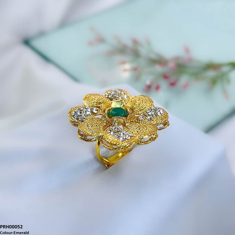 PRH00052 FRN Flower Ring Adjustable - PRH